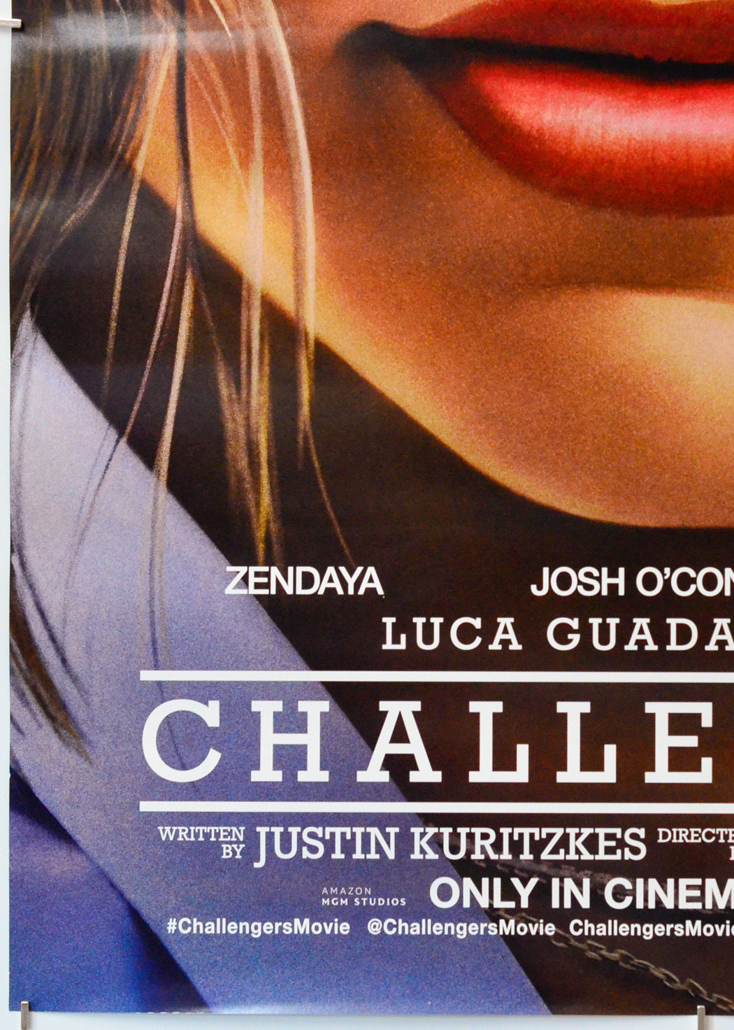 Challengers (Bottom Left) Cinema One Sheet Movie Poster 