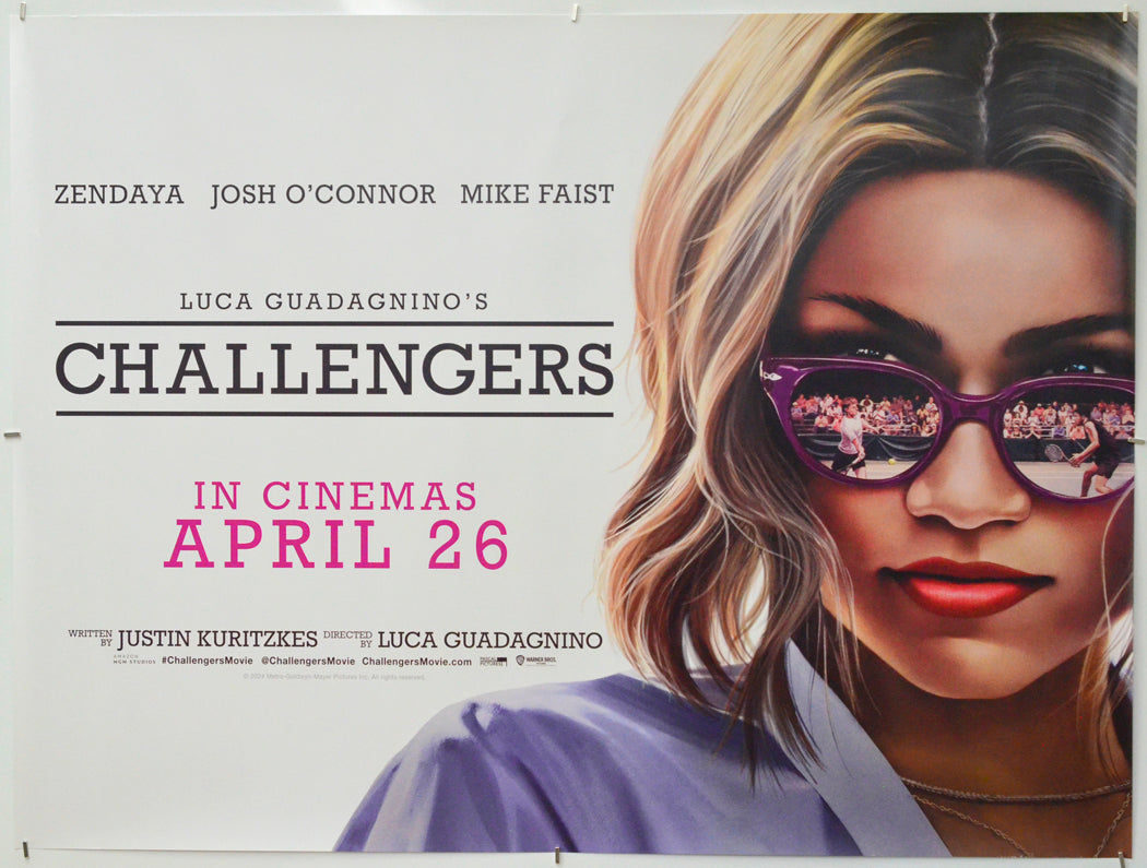 Challengers - Original Quad Poster - Film Poster - Movie Poster