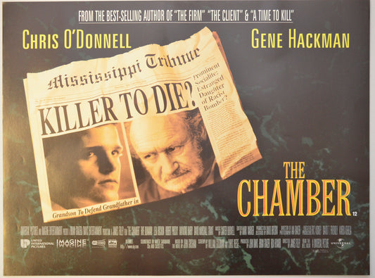 The Chamber Original Mini Quad Poster - Film Poster - Movie Poster