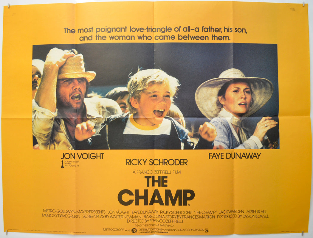 The Champ Original Quad Poster - Film Poster - Movie Poster