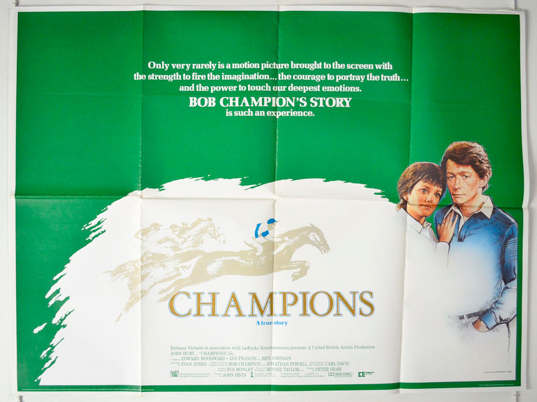 Champions Original British Quad Poster - Movie Poster