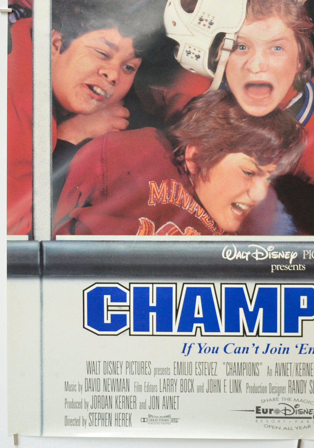 CHAMPIONS (Bottom Left) Cinema One Sheet Movie Poster 