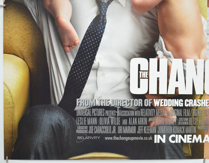 THE CHANGE-UP (Bottom Left) Cinema Quad Movie Poster 