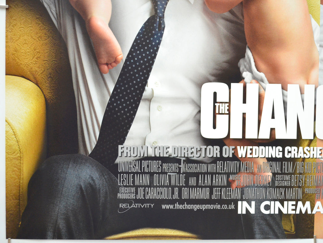 THE CHANGE-UP (Bottom Left) Cinema Quad Movie Poster 