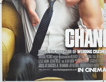 THE CHANGE-UP (Bottom Left) Cinema Quad Movie Poster 