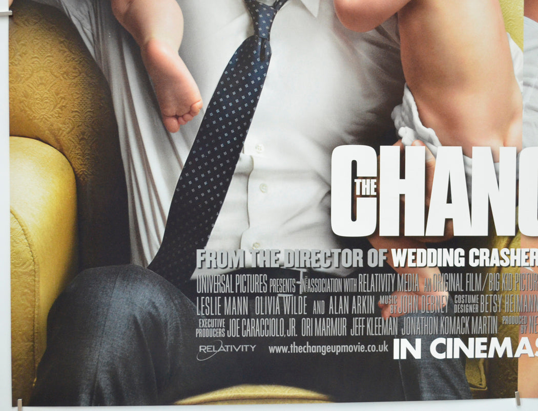 THE CHANGE-UP (Bottom Left) Cinema Quad Movie Poster 