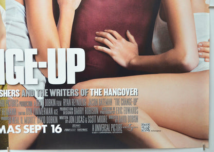 THE CHANGE-UP (Bottom Right) Cinema Quad Movie Poster 