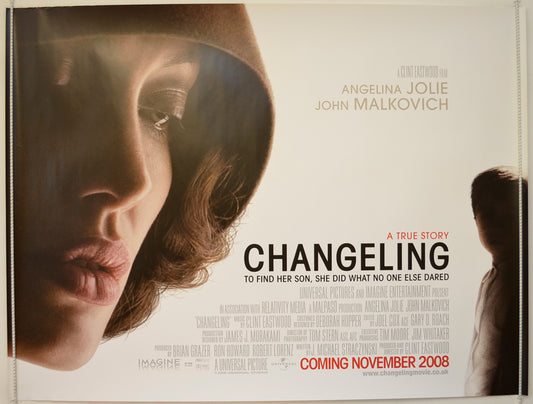 Changeling  (Teaser / Advance Version)  Original Quad Poster - Film Poster - Movie Poster 