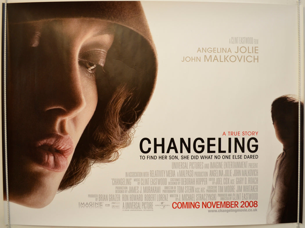 Changeling  (Teaser / Advance Version)  Original Quad Poster - Film Poster - Movie Poster 