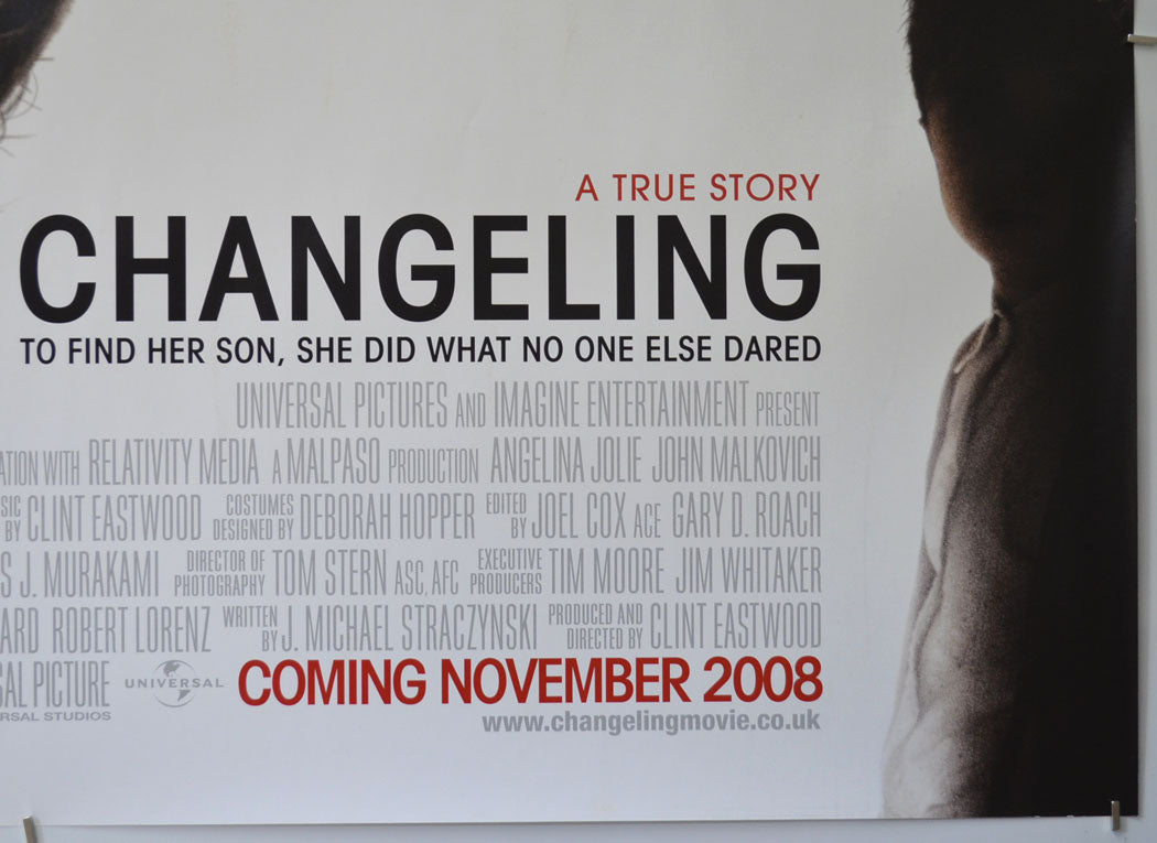 CHANGELING (Bottom Right) Cinema Quad Movie Poster 