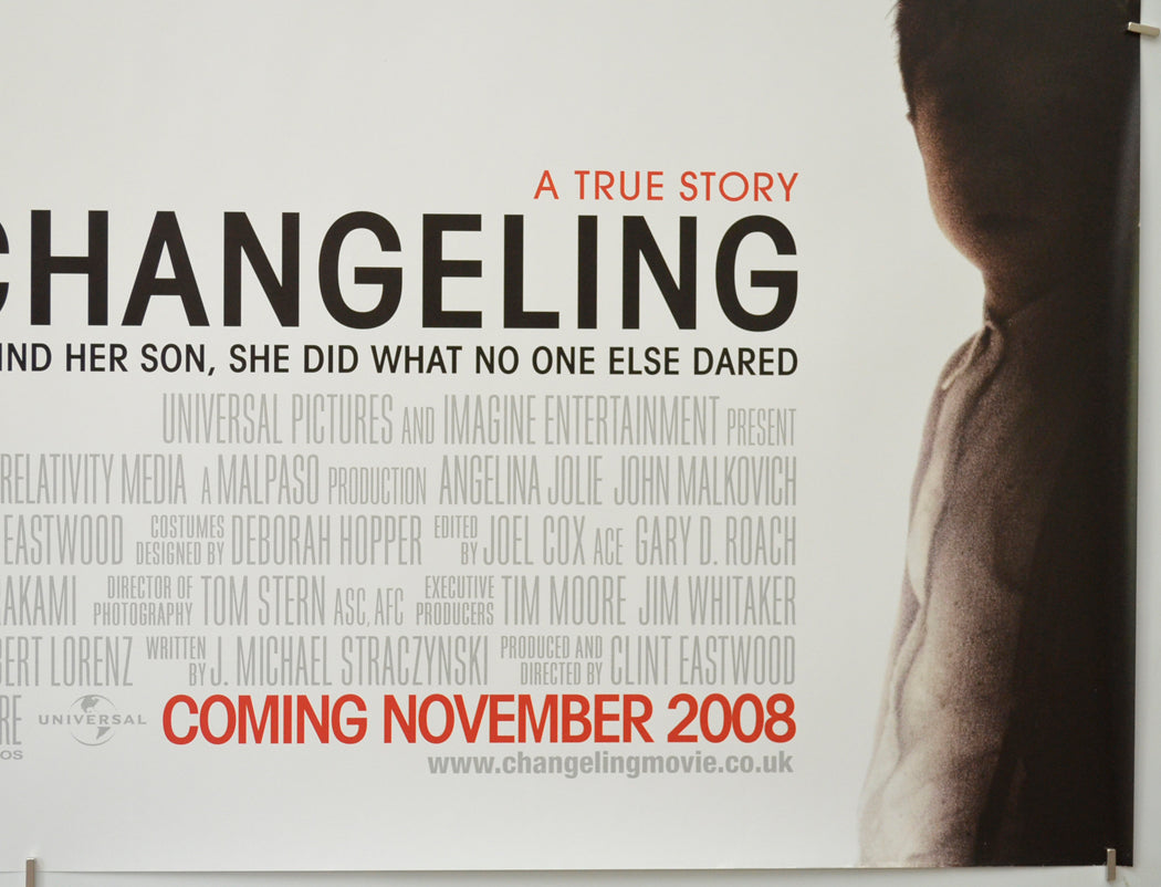 CHANGELING (Bottom Right) Cinema Quad Movie Poster 