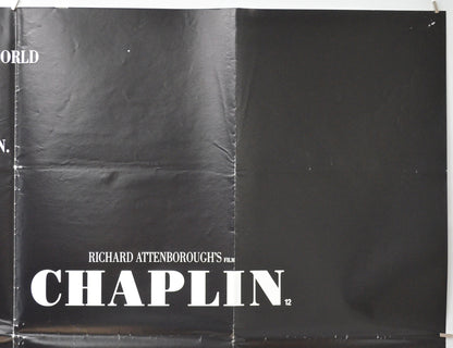 CHAPLIN (Top Right) Cinema Quad Movie Poster 