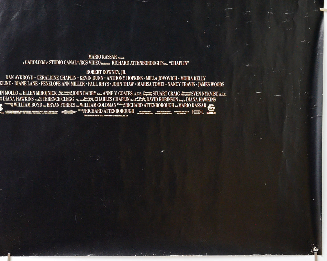 Chaplin (Bottom Right) Cinema Quad Movie Poster 