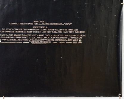 Chaplin (Bottom Right) Cinema Quad Movie Poster 