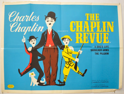 The Chaplin Revue Original Quad Poster - Film Poster - Movie Poster