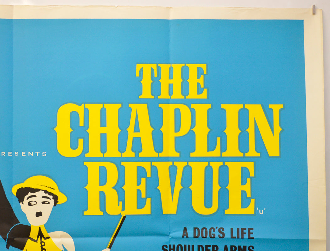 THE CHAPLIN REVUE (Top Right) Cinema Quad Movie Poster 