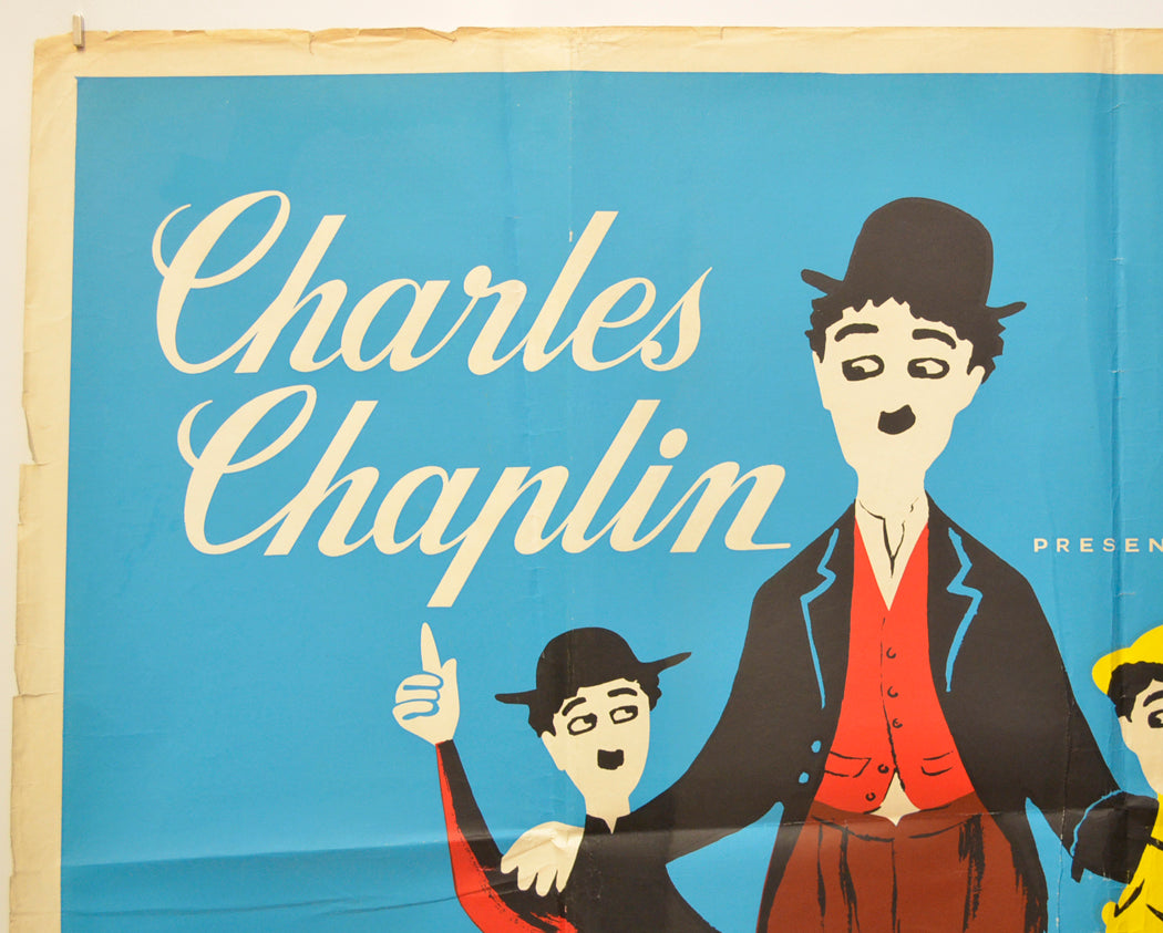 THE CHAPLIN REVUE (Top Left) Cinema Quad Movie Poster 