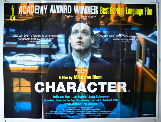 Character  (a.k.a. Karakter)   Original British Quad Poster - Movie Poster