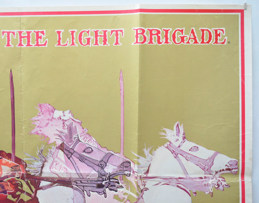 THE CHARGE OF THE LIGHT BRIGADE (Top Right) Cinema Quad Movie Poster 