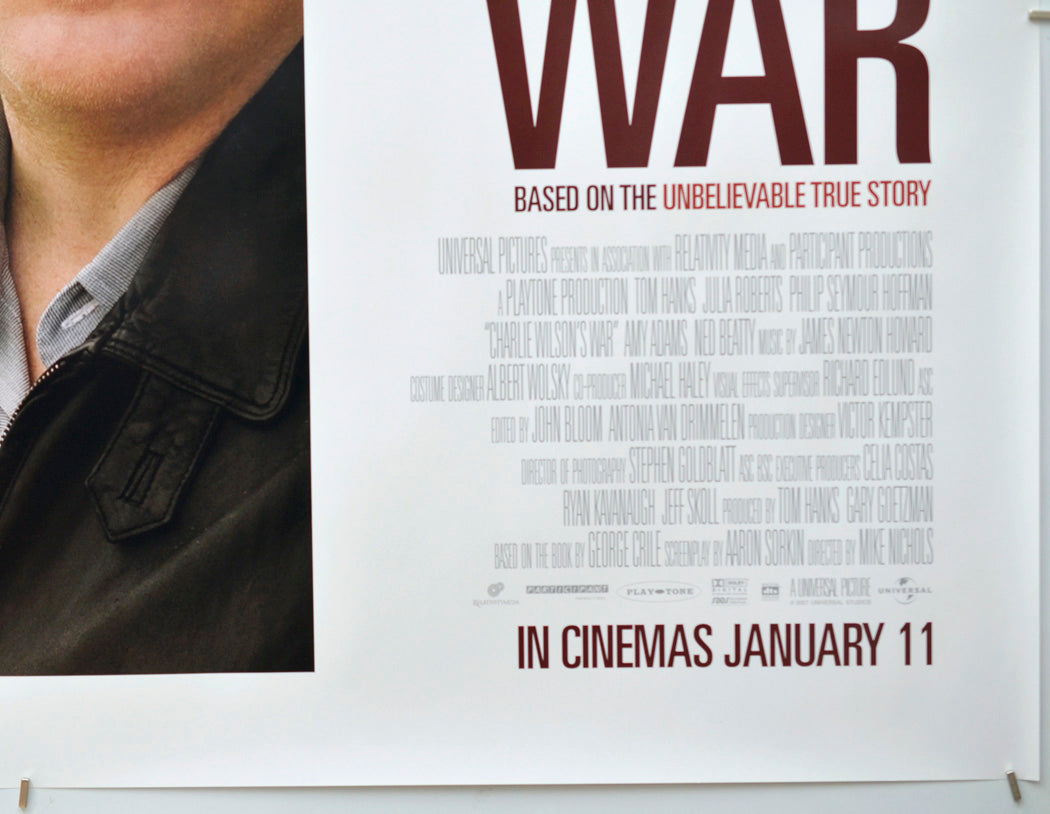 Charlie Wilson's War (Bottom Right) Cinema Quad Movie Poster 