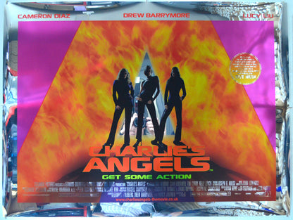 Charlie's Angels - Original Quad Poster - Film Poster - Movie Poster