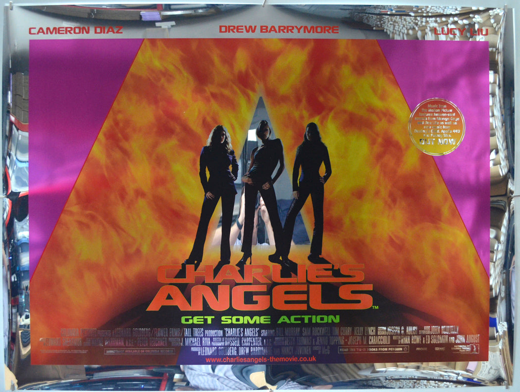 Charlie's Angels - Original Quad Poster - Film Poster - Movie Poster