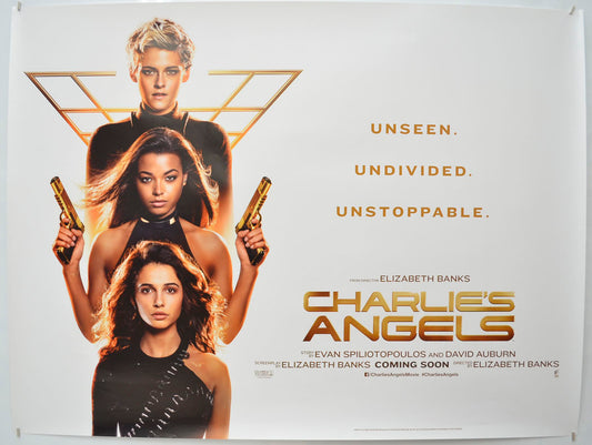 Charlie's Angels (Teaser / Advance Version ) Original Quad Poster - Film Poster - Movie Poster