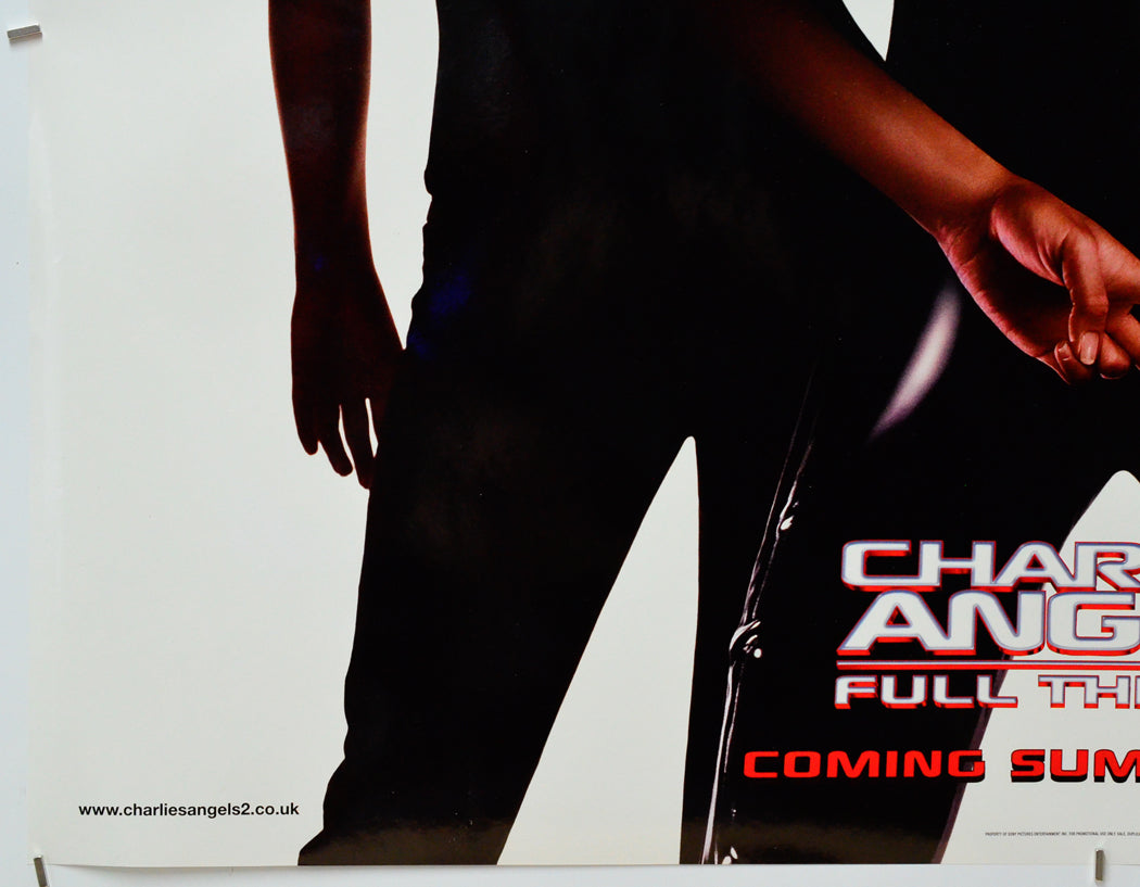 Charlie's Angels : Full Throttle (Bottom Left) Cinema Quad Movie Poster 