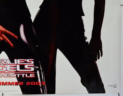 Charlie's Angels : Full Throttle (Bottom Right) Cinema Quad Movie Poster 