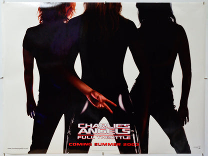 Charlie's Angels : Full Throttle - Original Quad Poster - Film Poster - Movie Poster