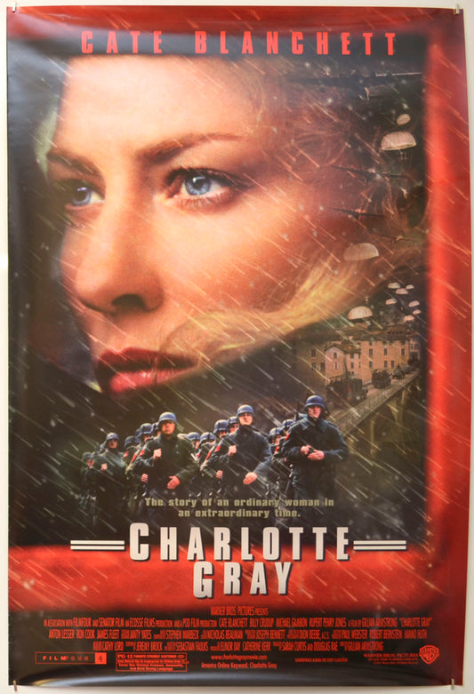 Charlotte Gray Original One Sheet Poster - Film Poster - Movie Poster