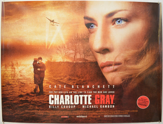 Charlotte Gray Original Quad Poster - Film Poster - Movie Poster