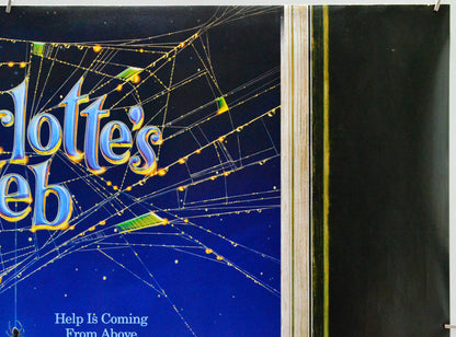 Charlotte's Web (Top Right) Cinema Quad Movie Poster 