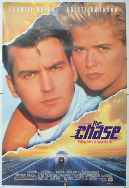 The Chase - Original One Sheet Poster - Film Poster - Movie Poster