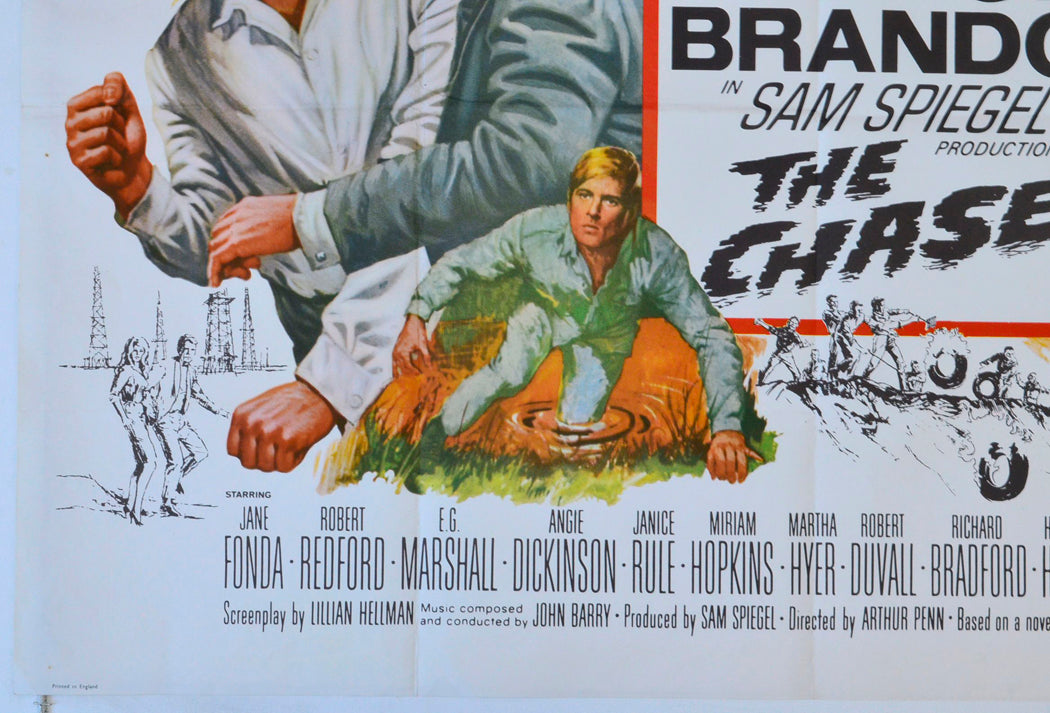 THE CHASE (Bottom Left) Cinema Quad Movie Poster 