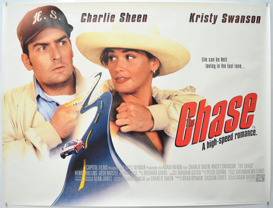 The Chase Original Quad Poster - Film Poster - Movie Poster