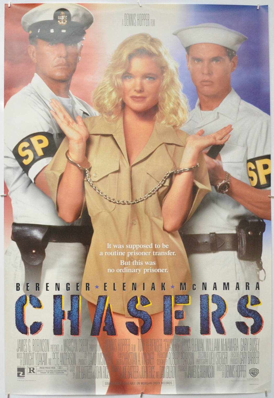 Chasers Original One Sheet Poster - Film Poster - Movie Poster