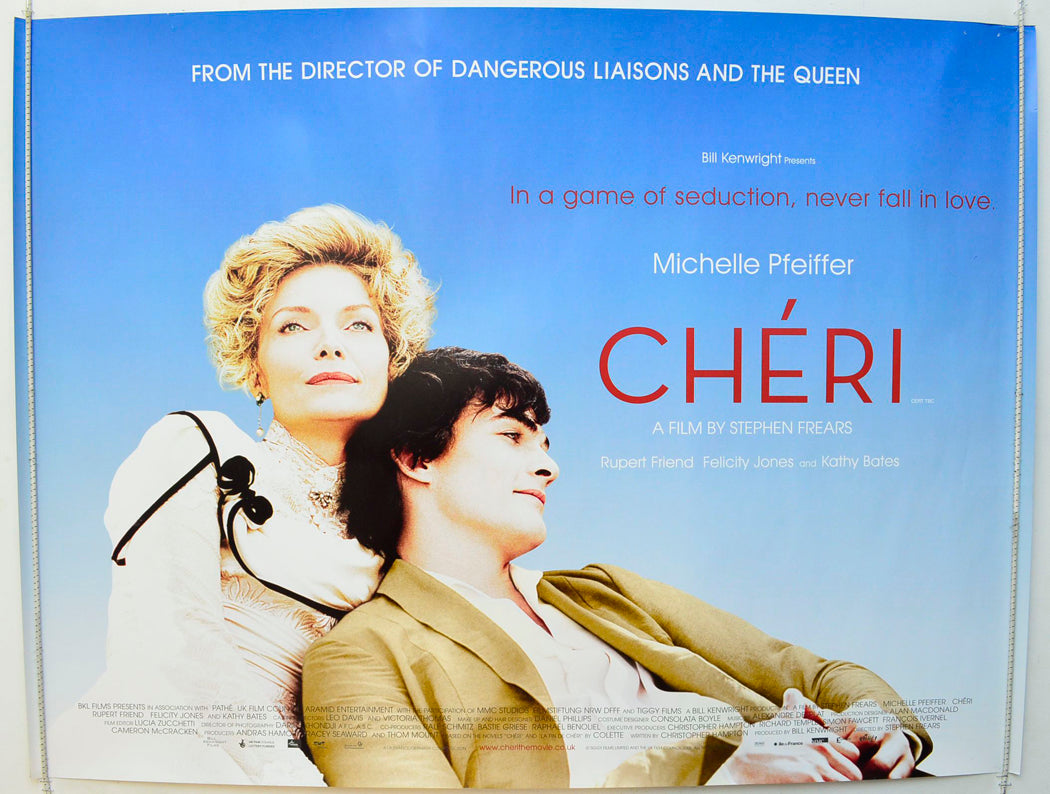 Cheri  Original British Quad Poster - Film Poster - Movie Poster