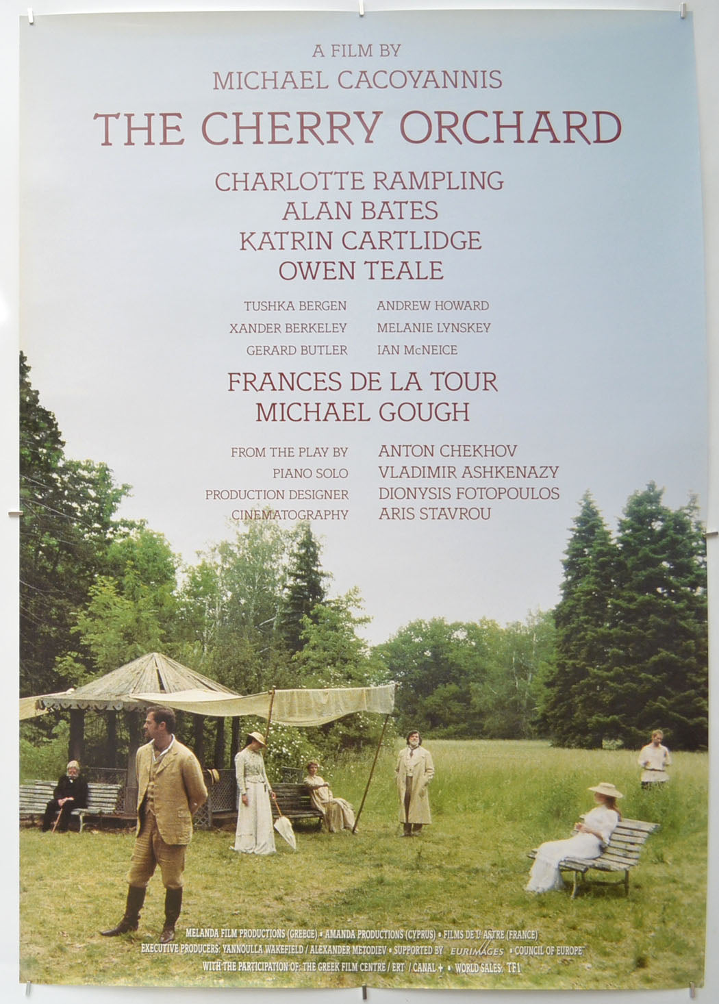 The Cherry Orchard Original One Sheet Poster - Film Poster - Movie Poster