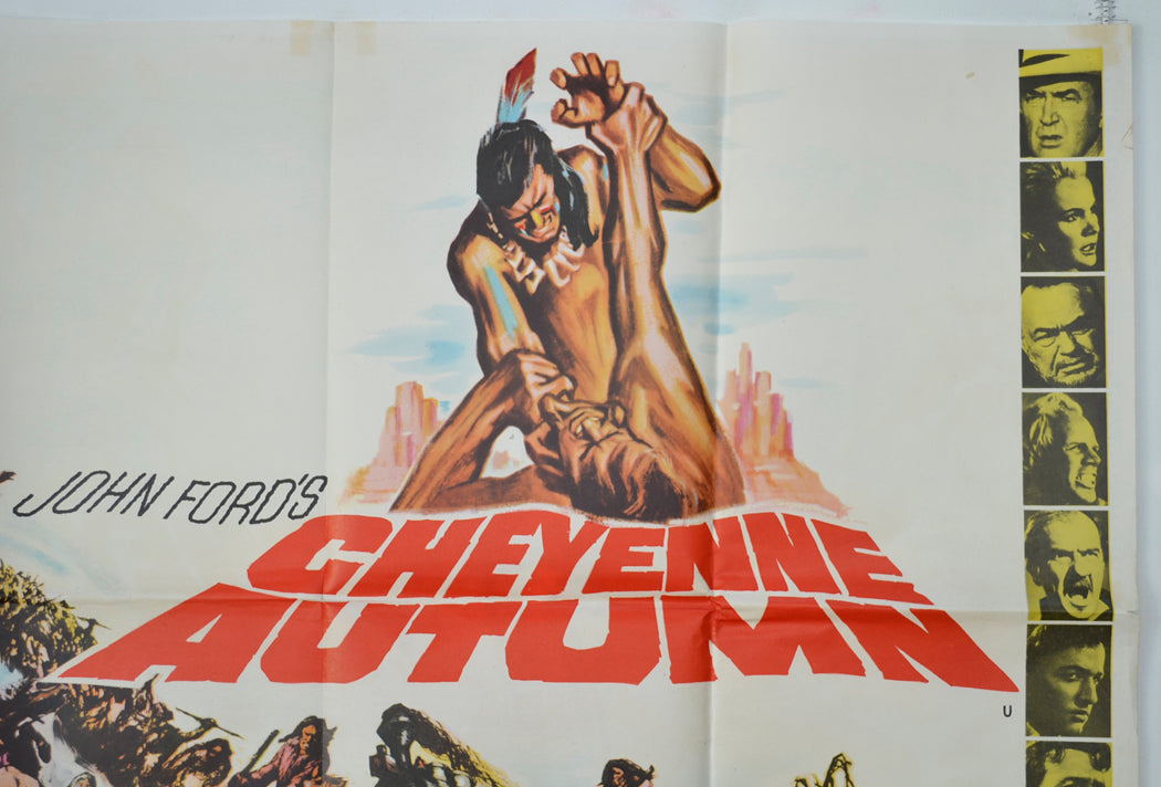 CHEYENNE AUTUMN (Top Right) Cinema Quad Movie Poster 