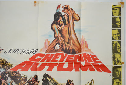 CHEYENNE AUTUMN (Top Right) Cinema Quad Movie Poster 