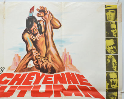 CHEYENNE AUTUMN (Top Right) Cinema Quad Movie Poster 