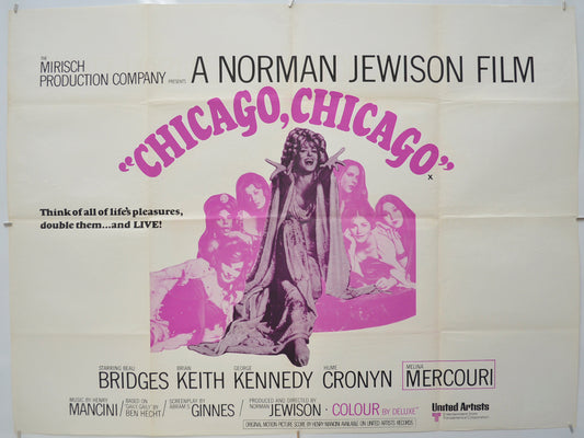 Chicago, Chicago (a.k.a. Gaily, Gaily) Original Quad Poster - Film Poster - Movie Poster