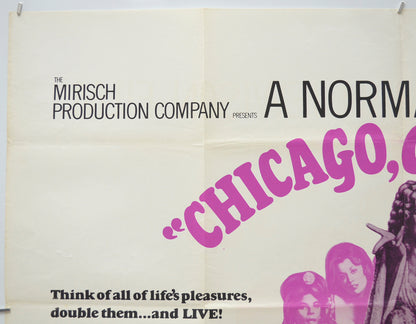 CHICAGO, CHICAGO (Top Left) Cinema Quad Movie Poster 