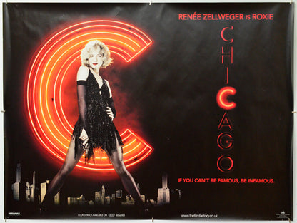 Chicago - Original Quad Poster - Film Poster - Movie Poster