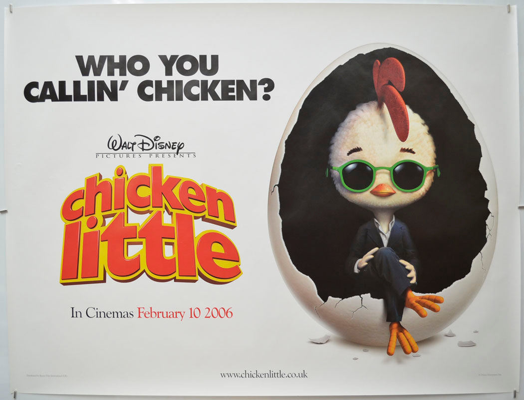 Chicken Little (Teaser / Advance Version) Original Quad Poster - Film Poster - Movie Poster