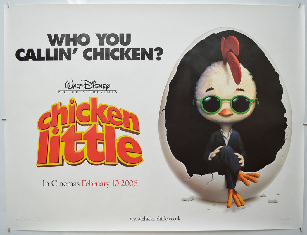 Chicken Little (Teaser / Advance Version) Original Quad Poster - Film Poster - Movie Poster