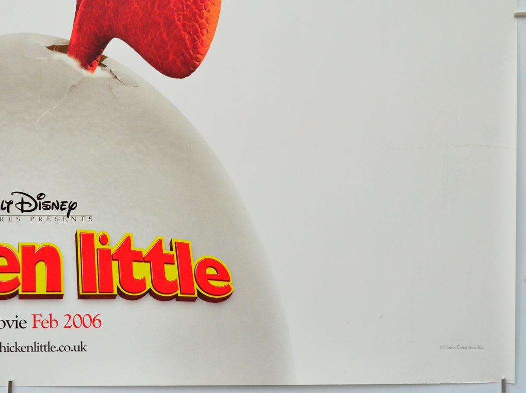 Chicken Little (Bottom Right) Cinema Quad Movie Poster 