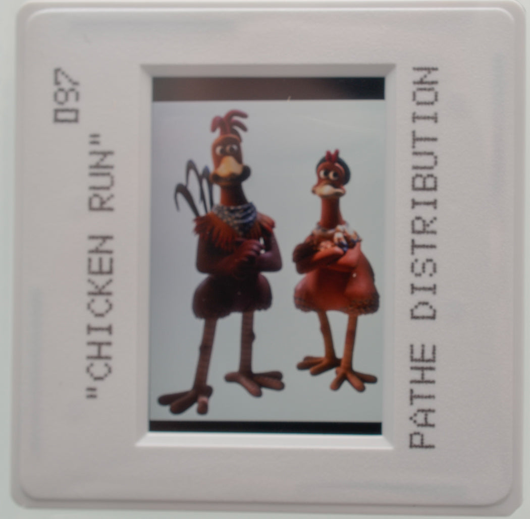 Chicken Run (Slides 7 and 8) Original 35mm Slides - Cinema Press Slides