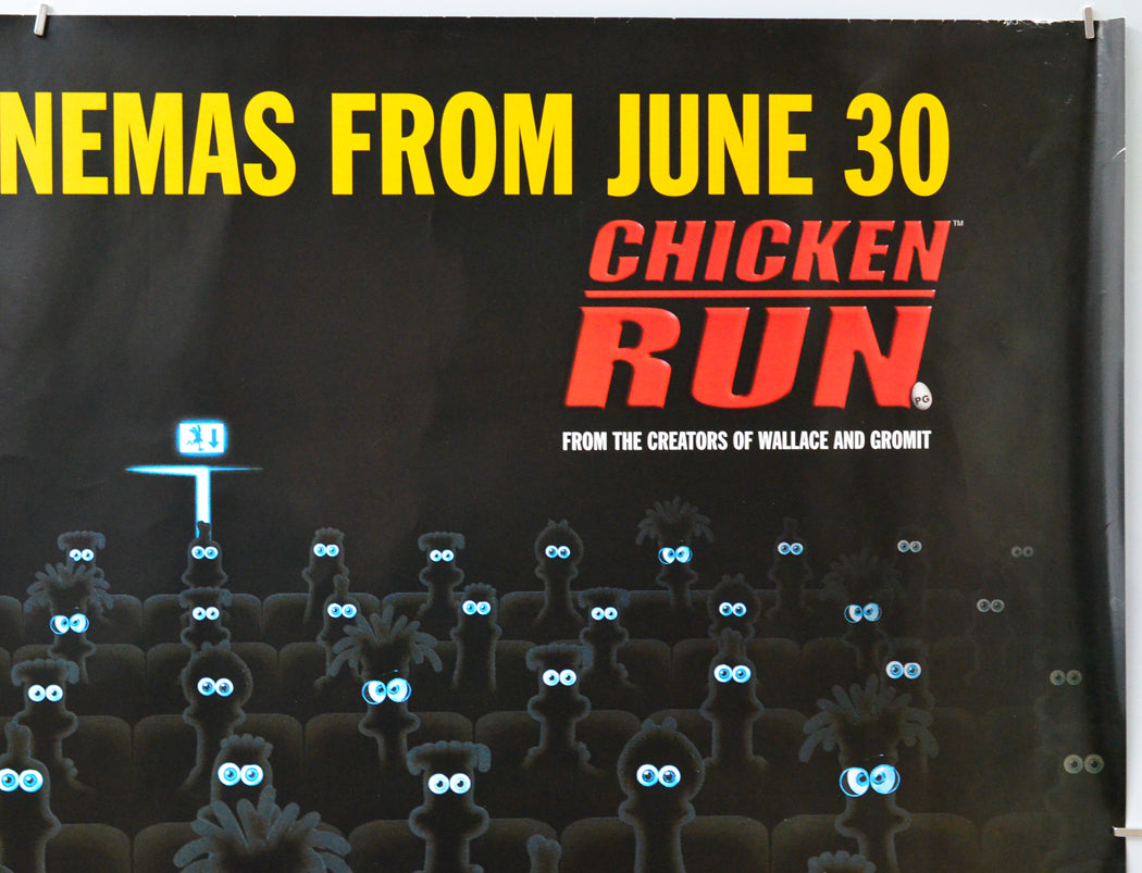 Chicken Run (Top Right) Cinema Quad Movie Poster 